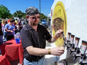 Pouring great beers last year